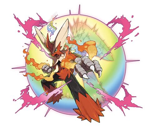 Mega Blaziken Mega Evolution Pokémon X And Y Azurilland