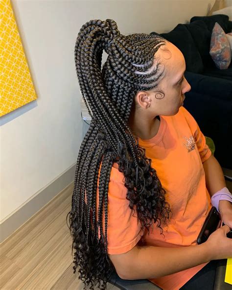 Latest Feed In Braids Styles 2020 To Look Awesome