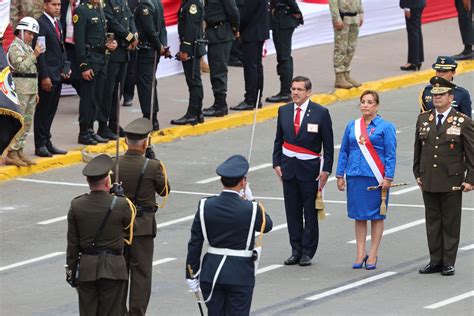 Fiestas Patrias La Presidenta De La Rep Blica Dina Boluarte Encabeza