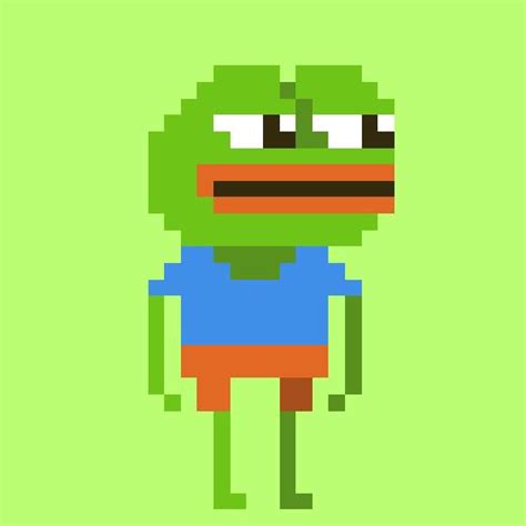 Pixel Art Grid 128x128 Pepe Pepe Pixel Pixel Art Grid