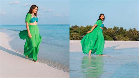 Sonakshi Sinha Raises Temperature In Sizzling Photos From Maldives Vacation