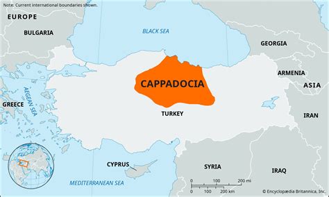 Cappadocia History Location Map And Facts Britannica