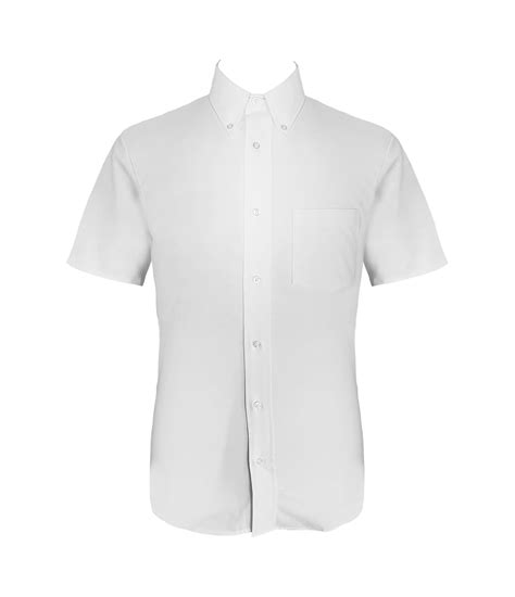 White Dress Shirt Short Sleeve Mens Cambridge Uniforms