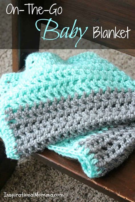 This is a stunning blanket that provides a super textured and gorgeous look. On-The-Go Crochet Baby Blanket