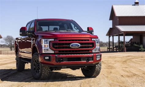 2022 Ford Super Duty Gains 12 Inch Touchscreen And 2 Styling Packages