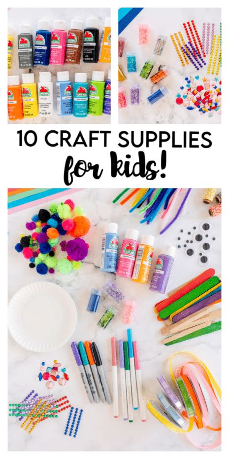 Top 10 Craft Supplies To Have On Hand For Kids Made To Be A Momma