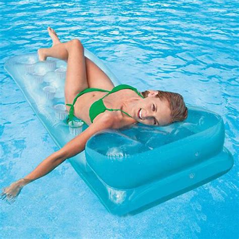 Air mattresses are perfect for family visits, camping trips, or as an interim measure when moving home. Giant Inflatable Mattress Swim Float Air Bed Floating Raft ...