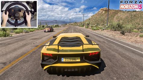 Forza Horizon 5 Lamborghini Aventador Sv Gameplay 4k