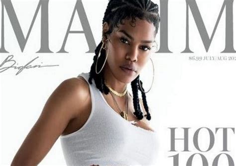 Teyana Taylor Reacts To Being Named First Black ‘sexiest Woman Alive’ For Maxim Face2face Africa