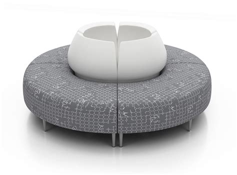 Zola Modular Circle Shape Soft Seating Collaborative Furniture