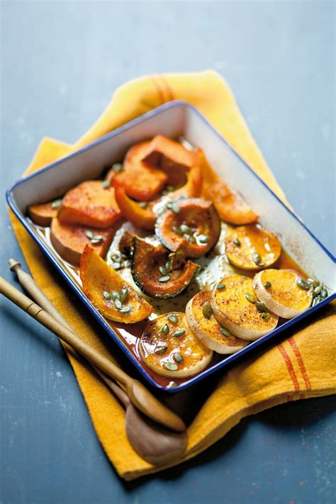 Recette courges rôties au sirop d érable et aux graines de courge