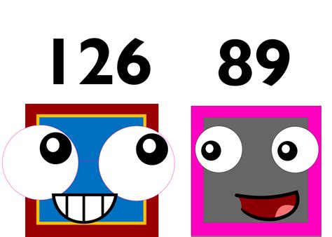 Image 126 And 89png Numberblocks Wiki Fandom Powered By Wikia