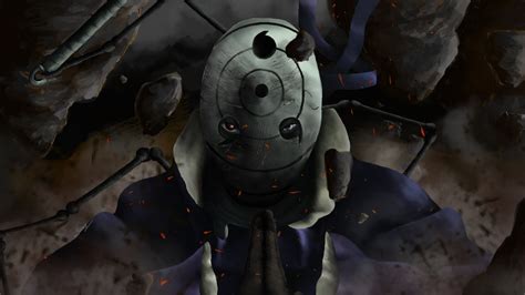 Download wallpaper 1920x1080 naruto, obito uchiha, art, full hd, hdtv