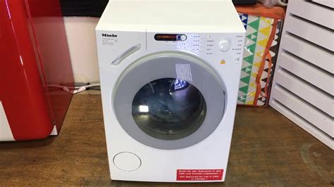 밀레세탁기 작동영상 Miele W1714 Washing Machine Youtube