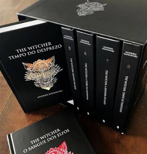 Box Livros The Witcher português Capa Dura Produto Masculino