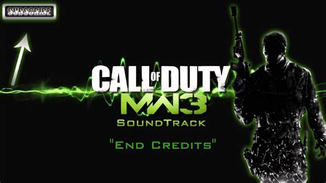 Call Of Duty Mw3 Soundtrack End Credits Youtube