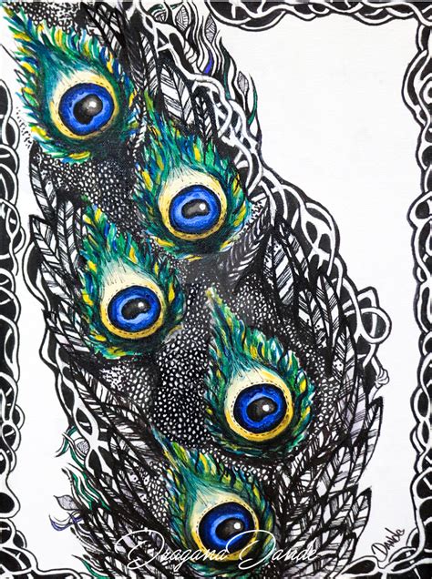Peacocks Tail By Draganadande On Deviantart