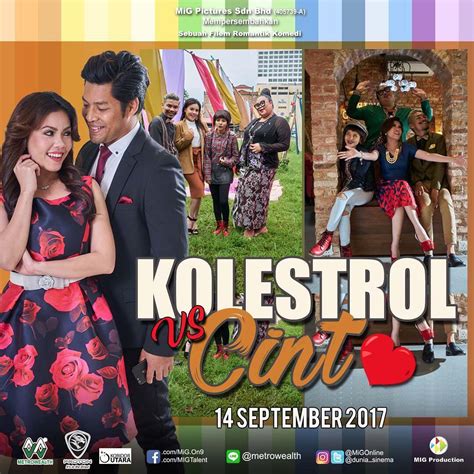 Kolestrol vs cinta merupakan sebuah filem drama komedi romantik malaysia 2017 arahan eyra rahman terbitan metrowealth pictures. FILEMKITA.com on Twitter: "Tarikh tayangan: Kolestrol Vs ...