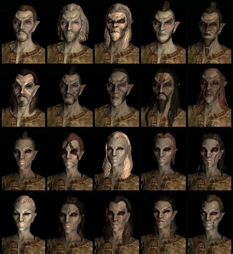 Skyrim Detailed Breakdown Of The Elf Human And Outcast Races
