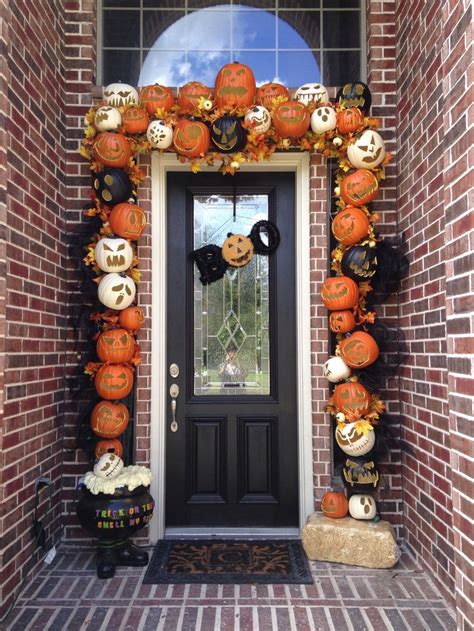 We rounded up photos of some ghoulishly good halloween decorations in the photos above. 31 Ideas Halloween Decorations Door for Warm Welcome