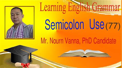 The semicolon can be used like a comma in lists of items, especially when the list is complicated: What is 'Semicolon' ?The semicolon use. (77) - YouTube