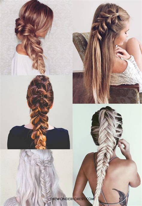 Just tie your locks up into a ponytail , then twist the hair clockwise until it's formed or if you like edgy looks, try shaving patterns on your head. The Best Braids for Long Hair Boss Babes - Wonder Forest