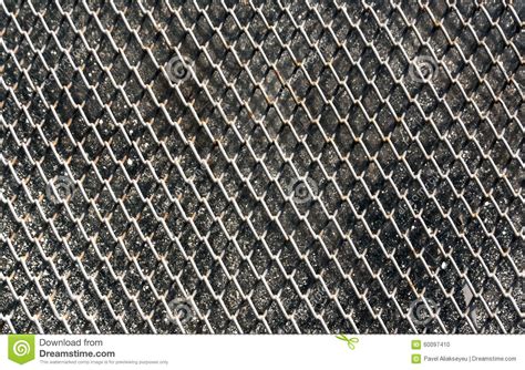 Metal Grid For Window Protection Stock Photo Image Of