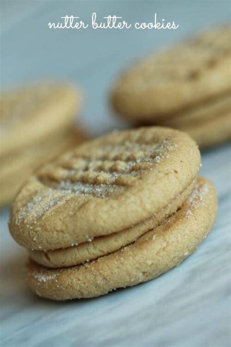 Recently i bought a package of nutter butter cookies and while my husband was munching on one he said i should try making them at home. Copycat Nutter Butter Cookies Recipe!