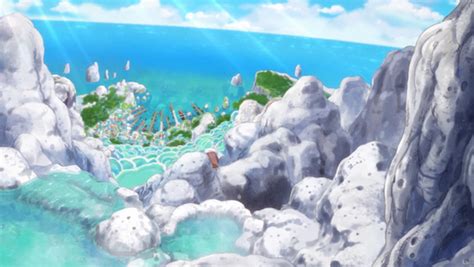 Paysage One Piece Hawkloch On Pikomit Les Iles Dans Op One Piece Fr One Piece Anime One Piece