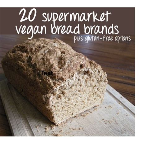 These organic gluten free bread rolls are also free from sugar, as well as being high in fibre which helps to support a healthy digestive system. List of 20 (Supermarket-Friendly) Vegan Bread Brands (inc...