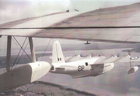 Retrowar Short Sunderland Flying Boat Aircraft Art