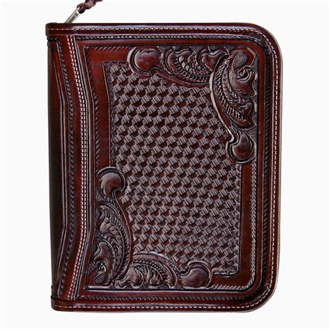 Hand Made Leather Ipad Case By Texas Custom Crafts