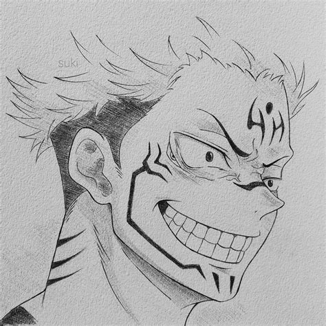 Wow This Drawing Of Sukuna From Jujutsu Kaisen Is Amazing If Youre