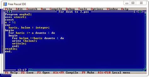 Kumpulan contoh program utility beserta fungsinya. GEANY: Contoh Program Perulangan Pada Bahasa Pascal