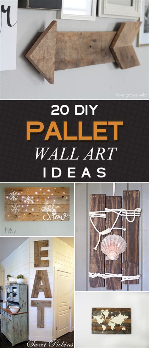 20 Amazing Diy Pallet Wall Art Ideas That Will Elevate
