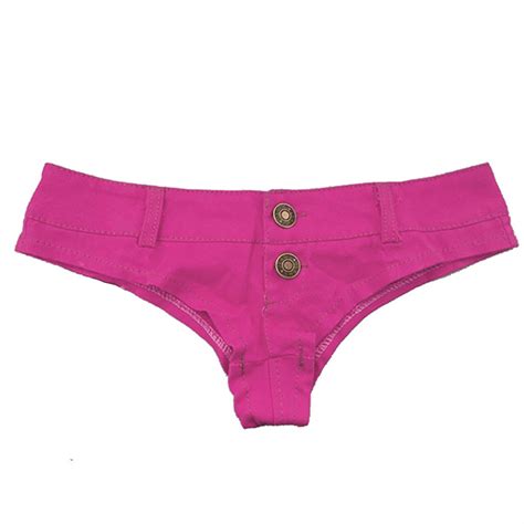 Us Women S Sexy Low Rise Cheeky Mini Denim Shorts Thongs Jean Shorts Hot Pants Ebay