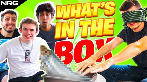 Whats In The Box Challenge Ft Musty Jstn Garrettg And Sizz Youtube