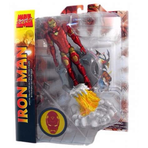 Action Figure Marvel Select Iron Man Af Mrv 0007