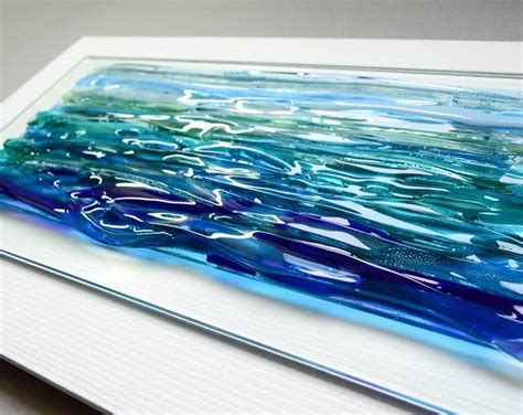 Modern Glass Art Fused Glass Art Home Decor Par Julliatyasko Fused Glass Wall Art Glass