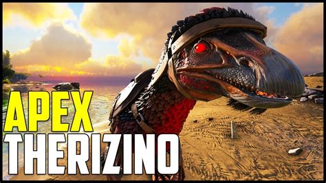 New Damage Mount Apex Therizino Ark Survival Evolved Modded Ep 10