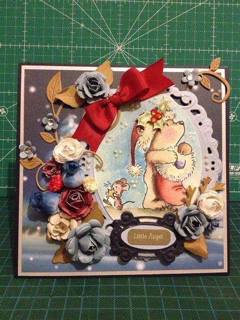 2 christmas scrapbooking punches current inc. Christmas Card_1 | Christmas cards, Christmas punch ...