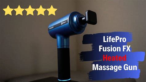 Lifepro Fusion Fx Heated Massage Gun Review Massage Gun Fight