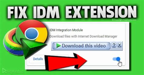 All you need to do is visit idm installed directory in update: Fix IDM Extension Problems In Any Browser