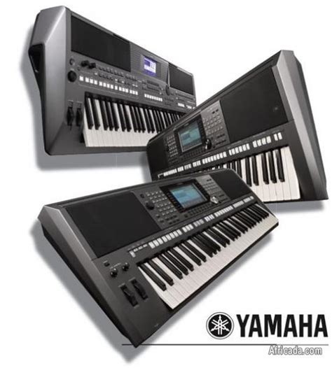 The Yamaha PSR - S670 music keyboard with 61 touch-sensitive key
