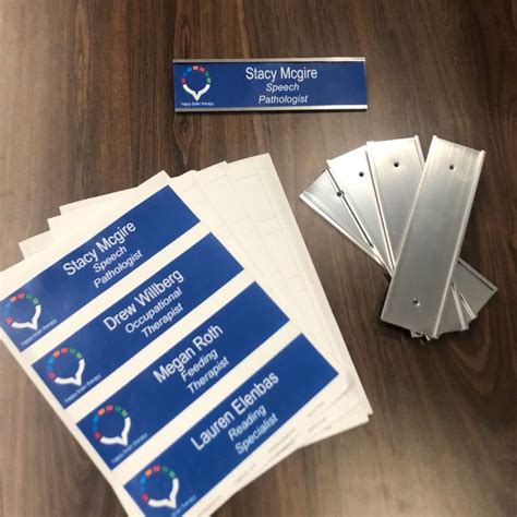 Office Name Plates Engraved Or Custom Printed Metal And Plastic