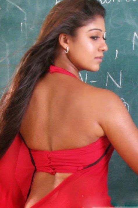 Nayanthara Hot Stills 1 512768 Saree Backless Desi Models
