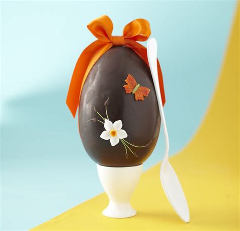 Our deliciously dark chocolate eggs are handmade ...