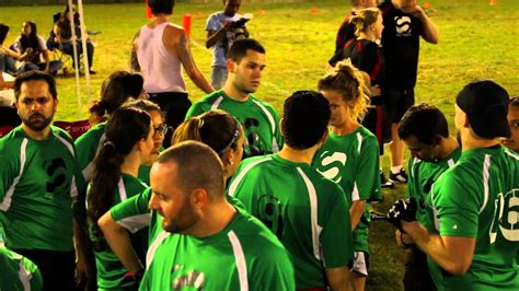 Flag Football 032415 Green Team Huddled Youtube