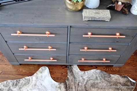 Check out our ikea dresser drawer selection for the very best in unique or custom, handmade pieces from our shops. Copper Drawer Pulls Update An Ikea Dresser Hackers Bedroom ...