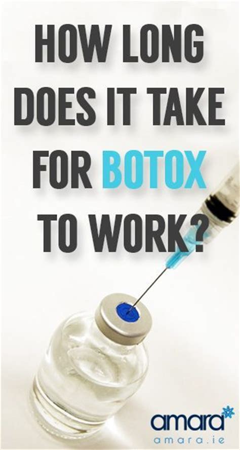 How long do results last? How Long Does It Take for Botox to Work?
